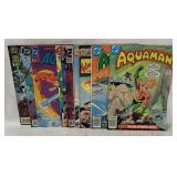 10 Aquaman Comics 1970-90's