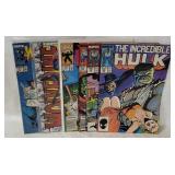 6 Marvel Comics - Incredible Hulk, Wolverine