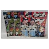 5 Punisher War Zone Comics #1-3