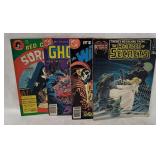 4 Horror Comics 1970's - Sorcery, Witching Hour