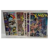 7 X-men & X Force Comics 1980-90's