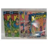 6 World Of Krypton Comics #1-3 (1979)