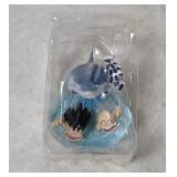 Dragon Ball Z Goku/ Krillin Shark Small Figure
