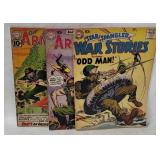 3 D C Comics 1958-61 - War Stories, Army At War