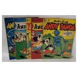 5 Andy Panda Comic Books 1950's