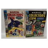 2 Marvel Collector's Item Classics Comics 1968