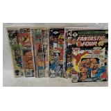 15 Fantastic Four Comics 1970-80's