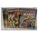 9 Captain Marvel Comics 1972-75