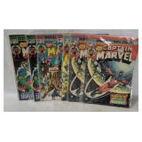 8 Captain Marvel Comics 1975