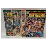 7 Defenders Comics #20-23, 25, 28-29