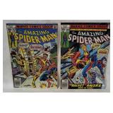 2 Amazing Spider-man Comics #182-83