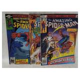 3 Amazing Spider-man Comics #184, 186, 200