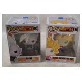 Funko Pop! Dragon Ball Caulifla & Shin Figures
