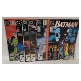 6 Batman & Related Comics 1989