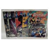 5 Batman Detective Comic Books 1990