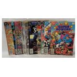 10 D C Comics - Super Powers, Superman, Bat Man