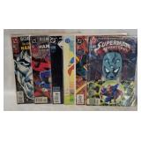 6 Superman Comic Books 1990's