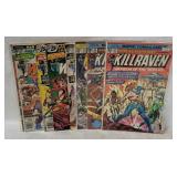 8 Vtg Marvel Comics - War Of Worlds, Killraven