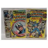 5 Captain America Comics #215-16, 250, 289-90