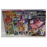 8 Comics - Mephisto #1-4, Fan Four/ X-men #1-4