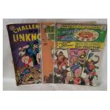 3 D C Comics 1960's - Secret Six, House Of Mystery