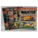 5 D C Comics 1970's - Swamp Thing, Demon