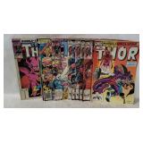 12 Mighty Thor Comics #325-29, 334, 339-40