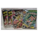 11 Sub Mariner & Vision/ Scarlet Witch Comics