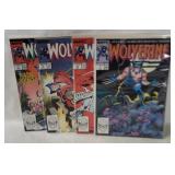 4 Wolverine Comics #1-3 & 5