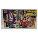 6 Vtg Comics - Spoof, Spyman, Jonesy