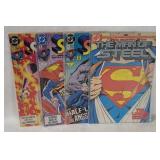 4 Superman Man Of Steel Comics 1986-1992