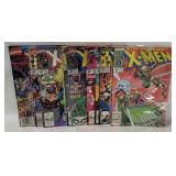 9 X-men Comic Books 1987-1990