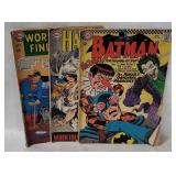 3 D C Comics 1960's - Batman, Hawkman