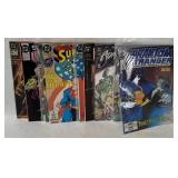 12 D C Comics - Adam Strange, Superman, Lobo