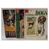 3 Vtg Dell & Gold Key Comics - Disney, Dogs