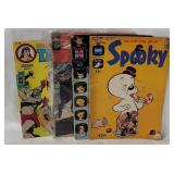 4 Comics 1960's - Spooky, Little Dot, Lobo