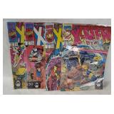 4 X-men #1 Comics 1991 Cover Variants