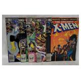 5 Uncanny X-men Comics #159, 162, 166-68