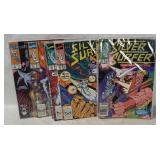 9 Silver Surfer Comics #27-50 Incomplete