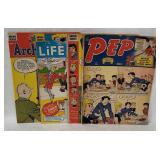 6 Archie Series Comic Books 1950-60's