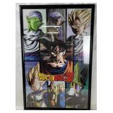 Dragon Ball Z Characters Framed Poster