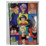 Dragon Ball Z Characters Framed Poster
