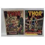 2 Mighty Thor Comics #145-146