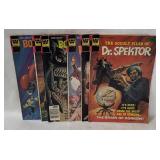 6 Vtg Whitman Comics - Boris Karloff, Dr. Spektor