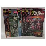 5 Vtg Whitman Comics - Ripleys, Lost In Space, Ufo