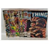 10 Vtg Marvel Comics - The Thing, X Factor, Spidey