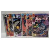 9 Batman Comics 1990's - Detective, Dark Knight