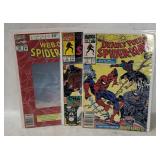 3 Spider-man Comics - Deadly Foes #1-2, Web Of #90