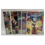 6 Amazing Spider-man Comics 1990's