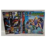 10 Comics - Deathstroke, Aquaman #16-22